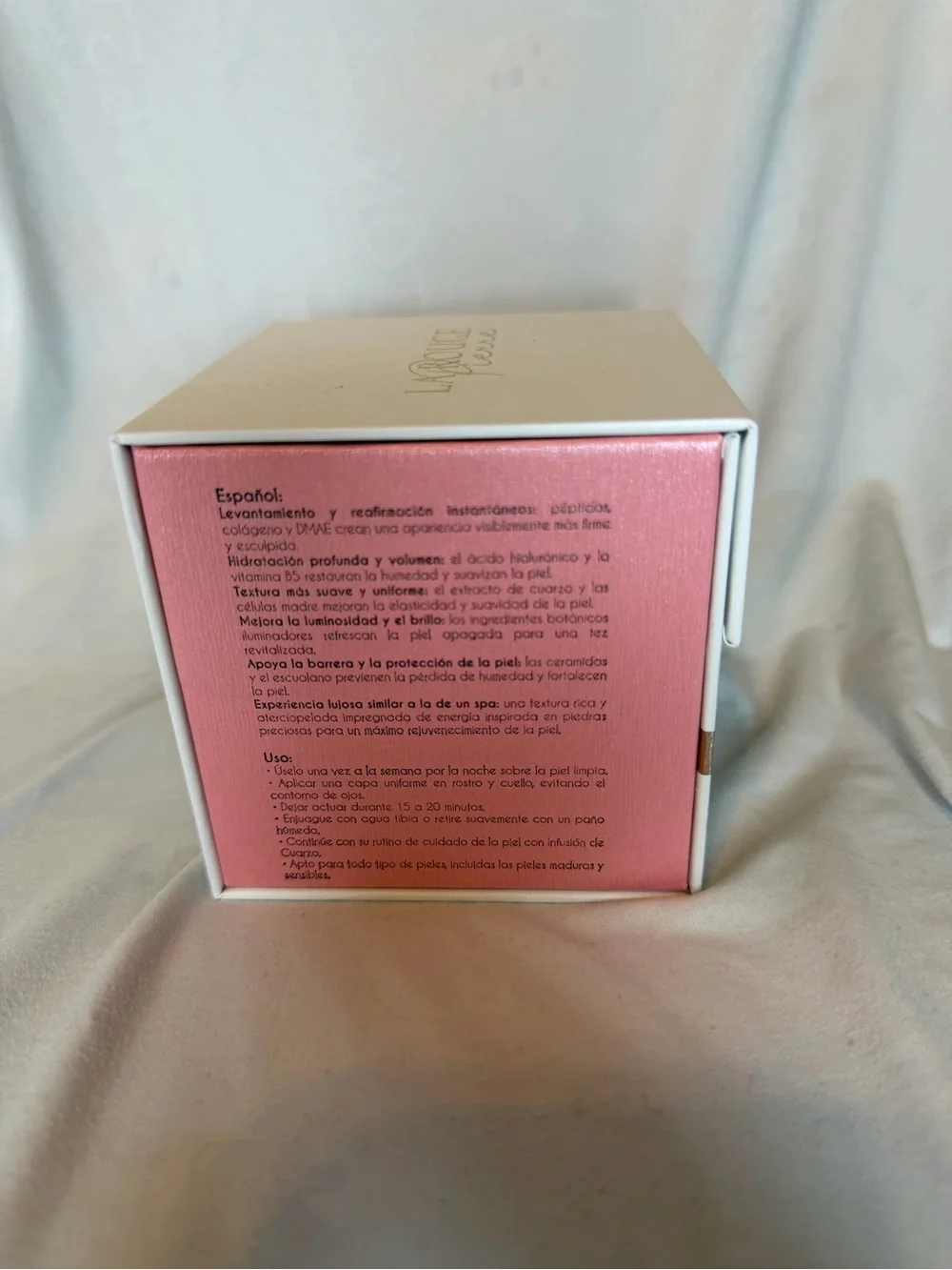 La Rouge Pierre Quartz Collection Quartz Infusion Firming Mask